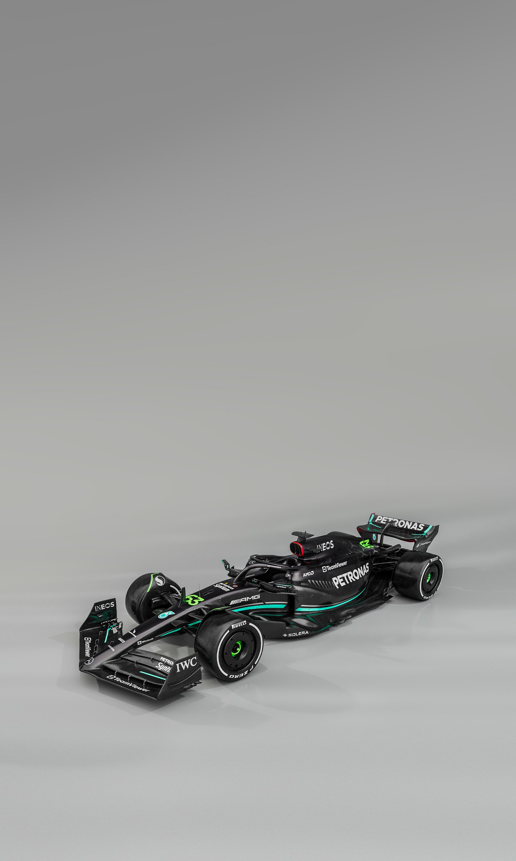 Download Vehicle Mercedes AMG F1 Phone Wallpaper