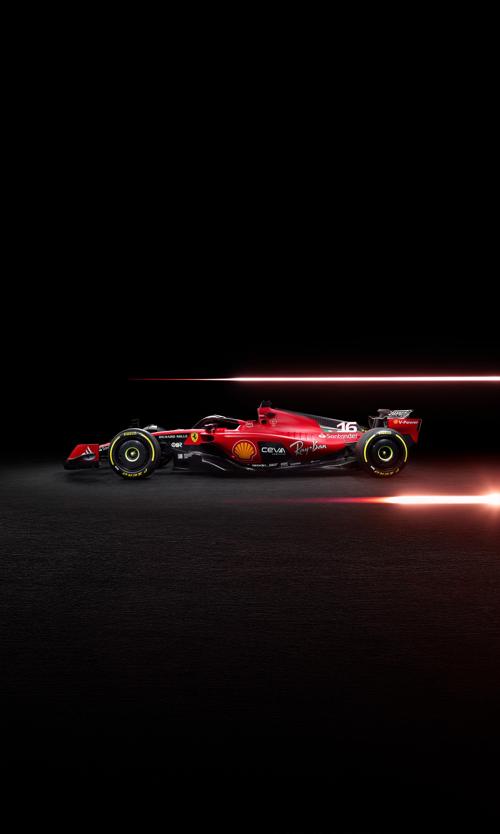 Ferrari SF-23 Phone Wallpapers