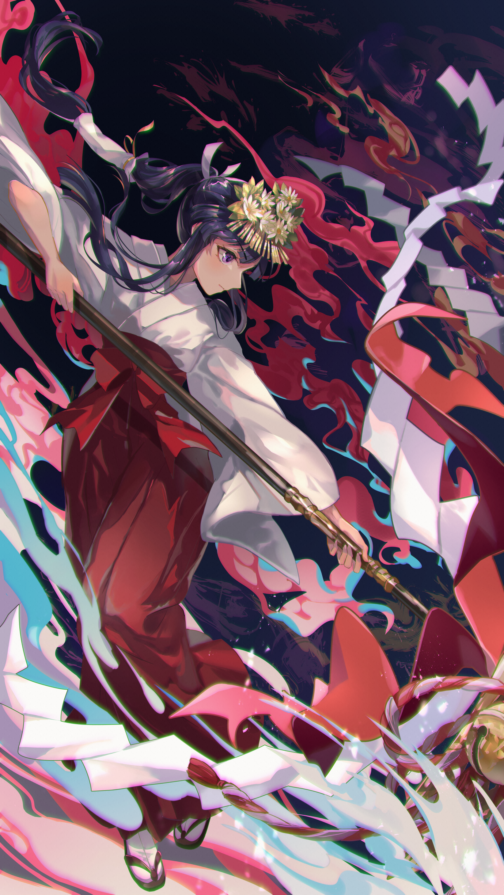 Download Furude Rika Anime Higurashi When They Cry Phone Wallpaper