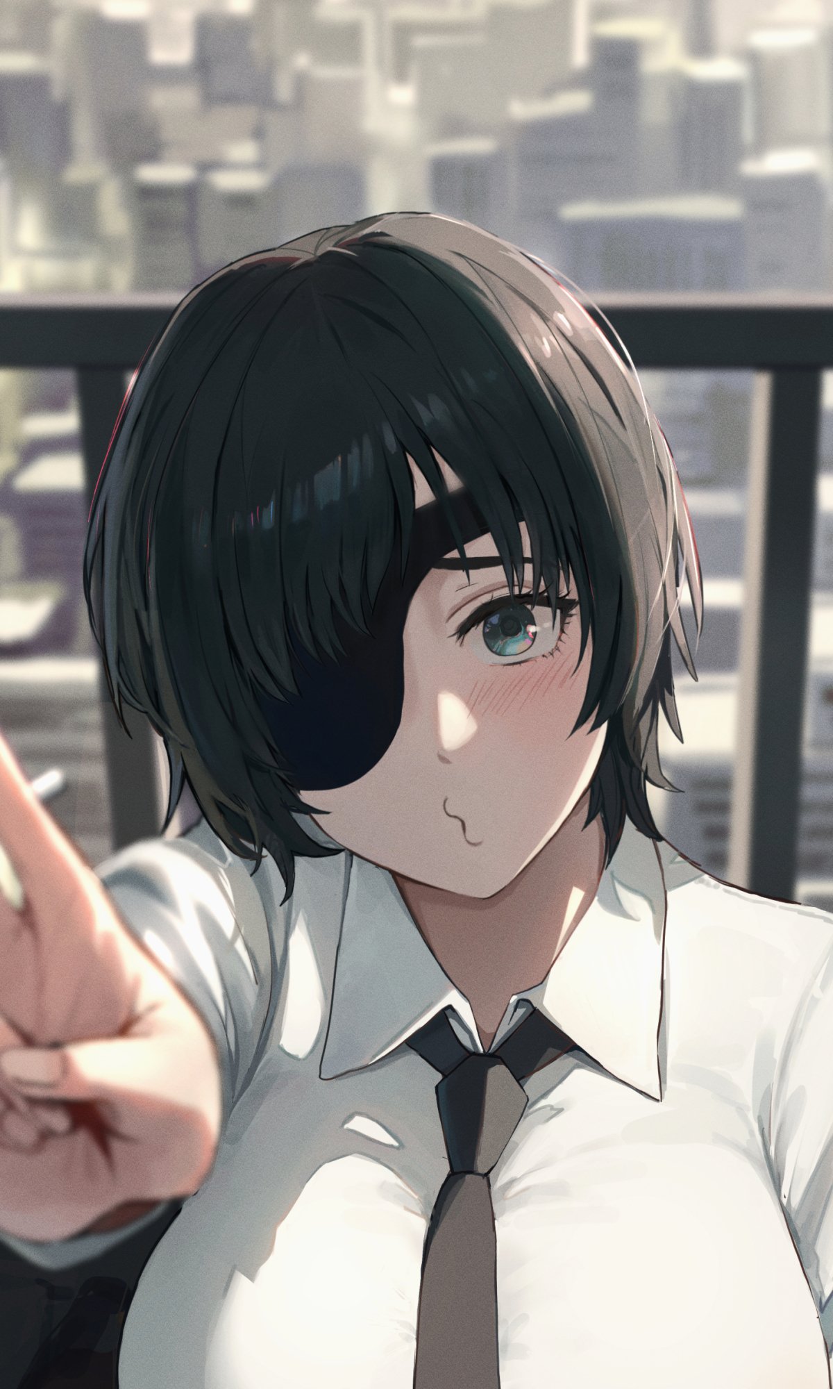 Download Himeno (Chainsaw Man) Anime Chainsaw Man Phone Wallpaper