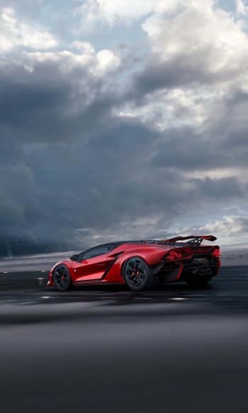 vehicle Lamborghini Invencible Phone Wallpaper