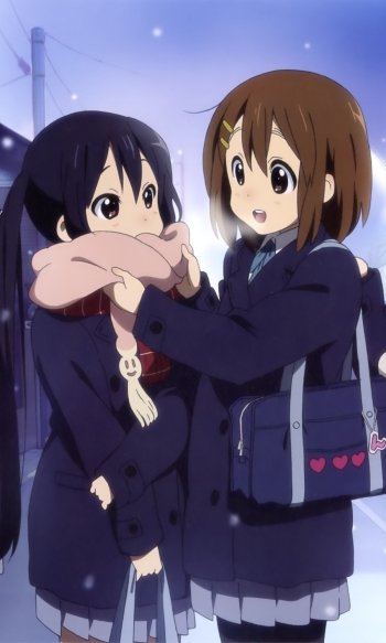 Anime K-ON! Phone Wallpaper