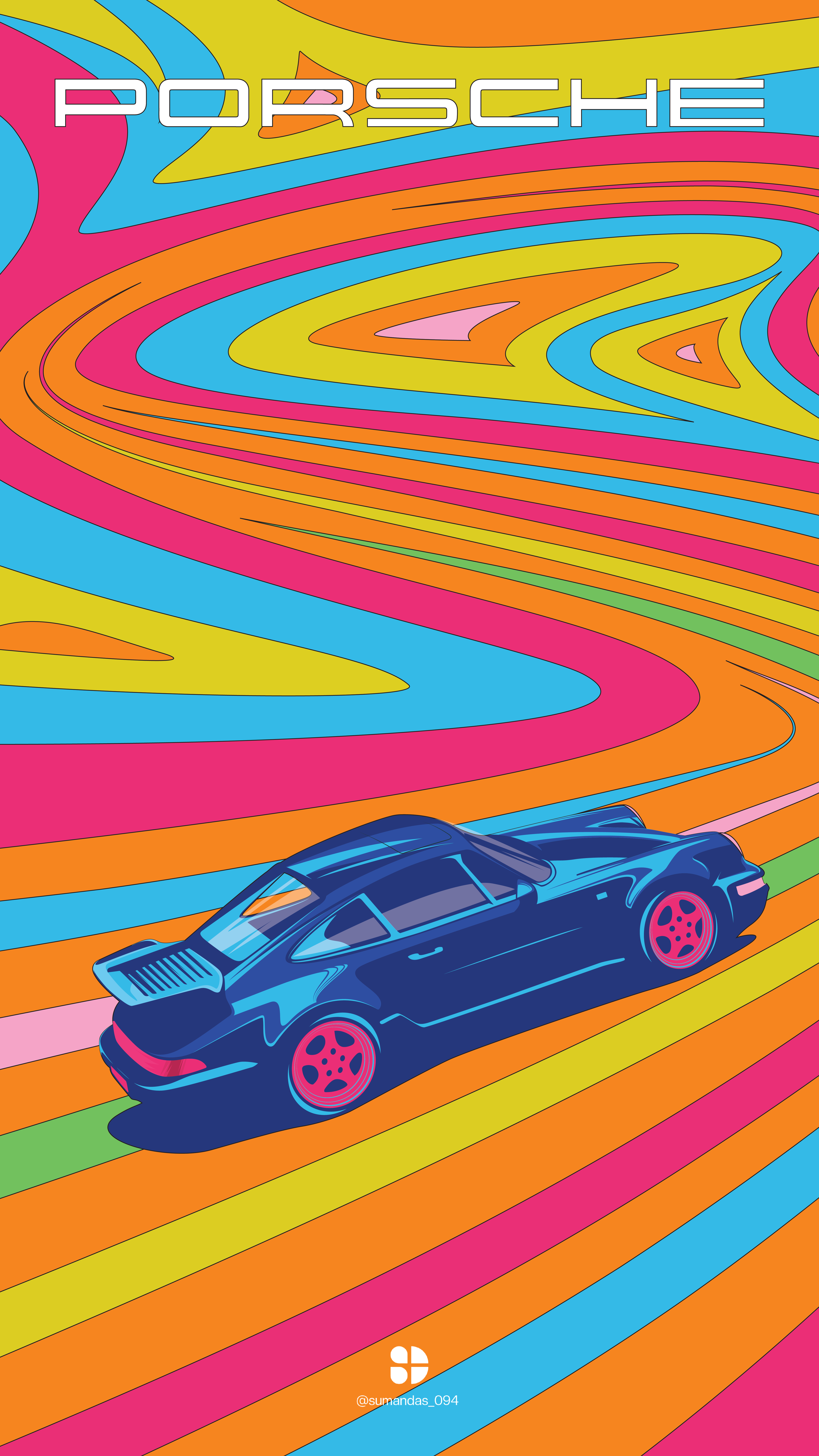 Porsche Phone Wallpaper by suman094
