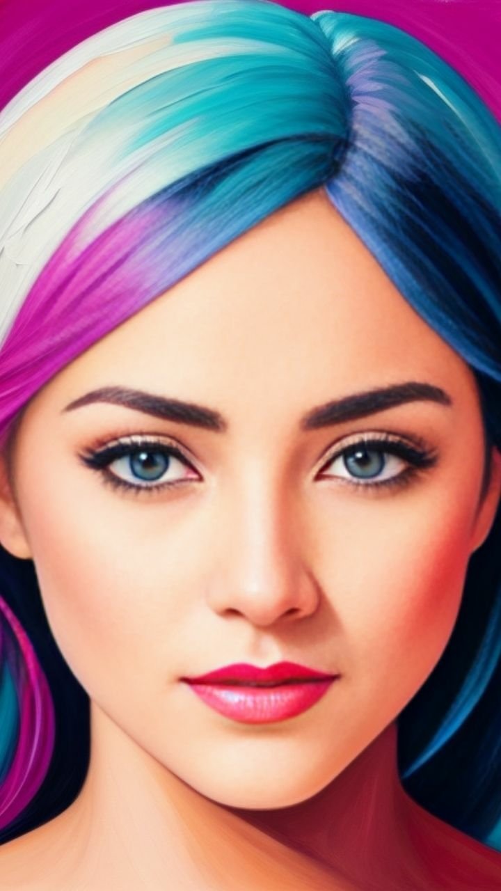 Download Oil Painting Portrait Phone Wallpaper by Young.Z Hunk