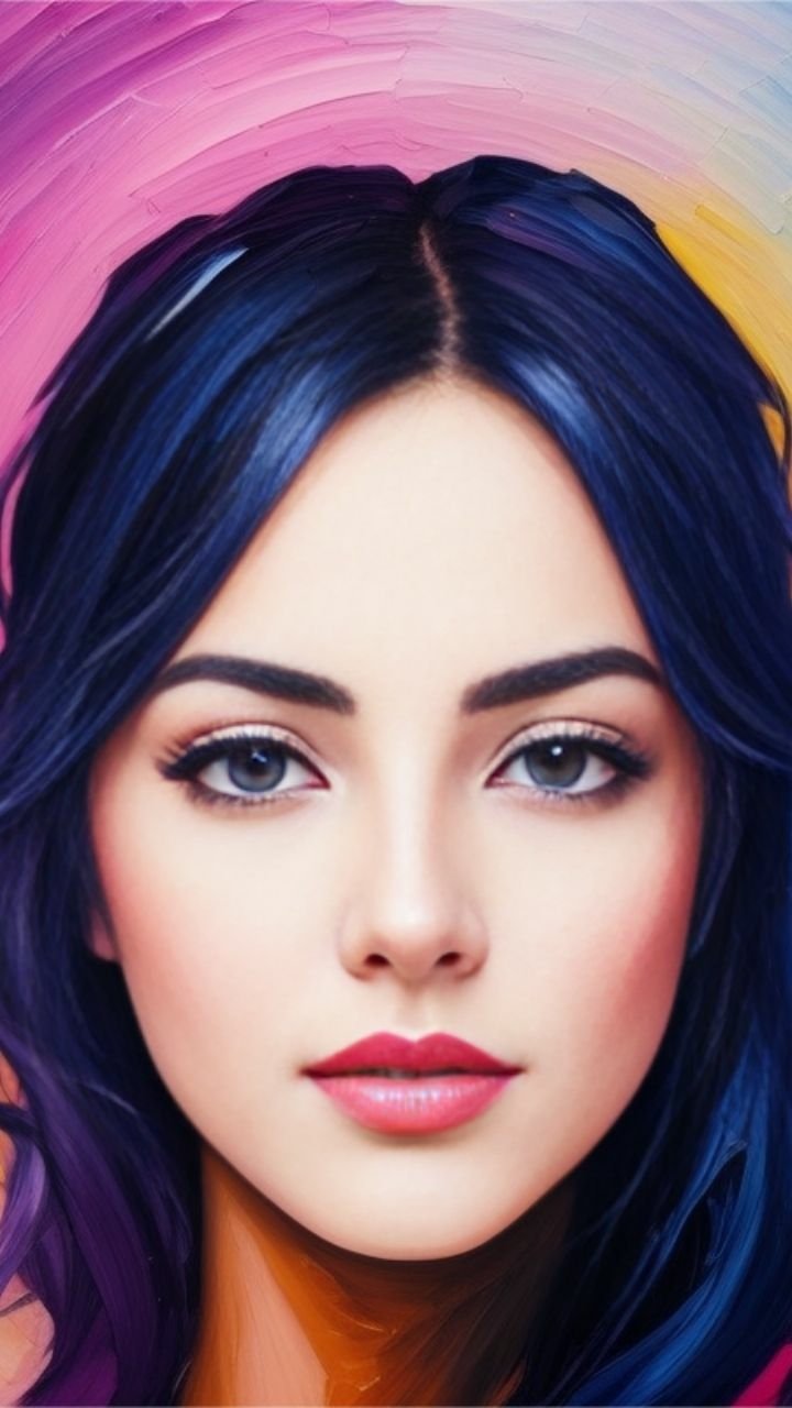 Download Oil Painting Portrait Phone Wallpaper by Young.Z Hunk