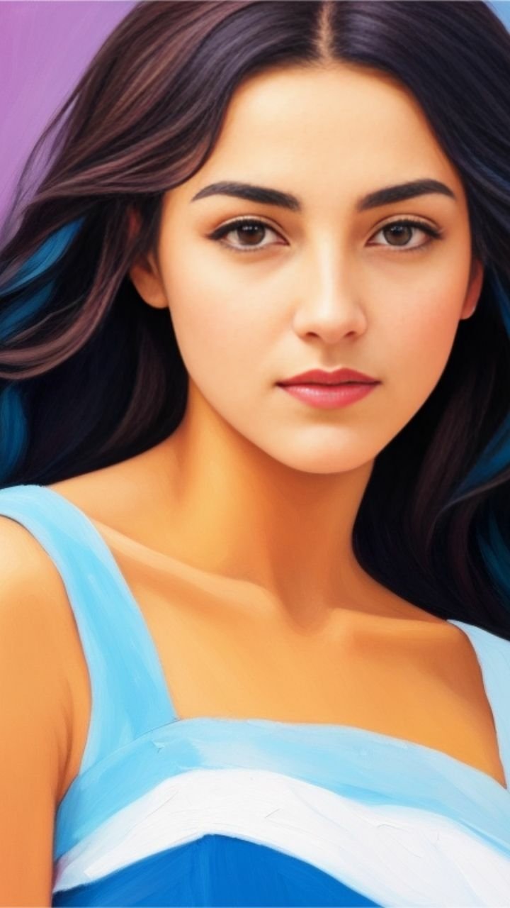 Download Oil Painting Portrait Phone Wallpaper by Young.Z Hunk