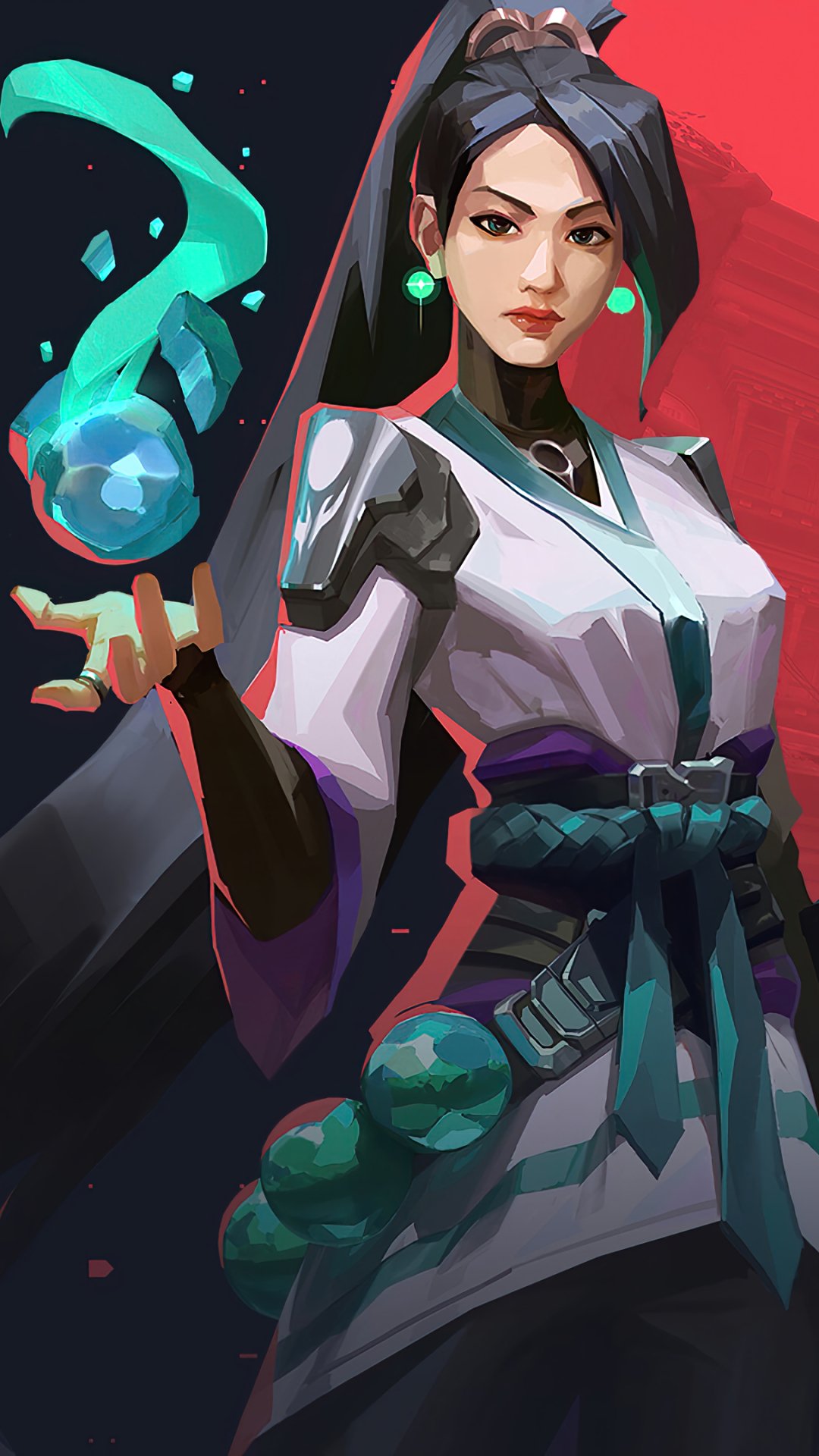 Download Sage (Valorant) Video Game Valorant Phone Wallpaper