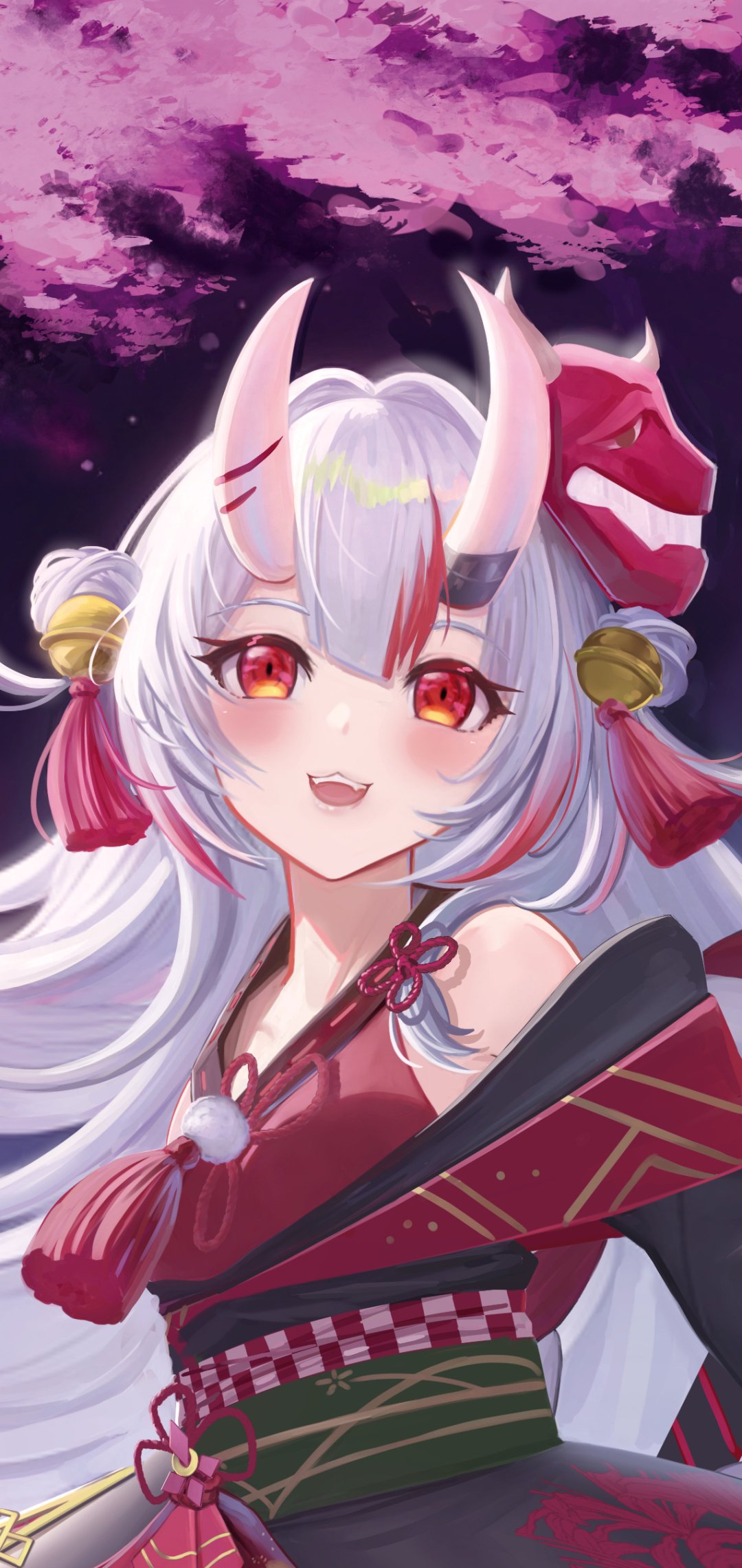 Download Nakiri Ayame Anime Virtual Youtuber Phone Wallpaper