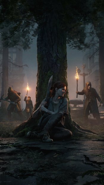 video game The Last of Us Part II Phone Wallpaper