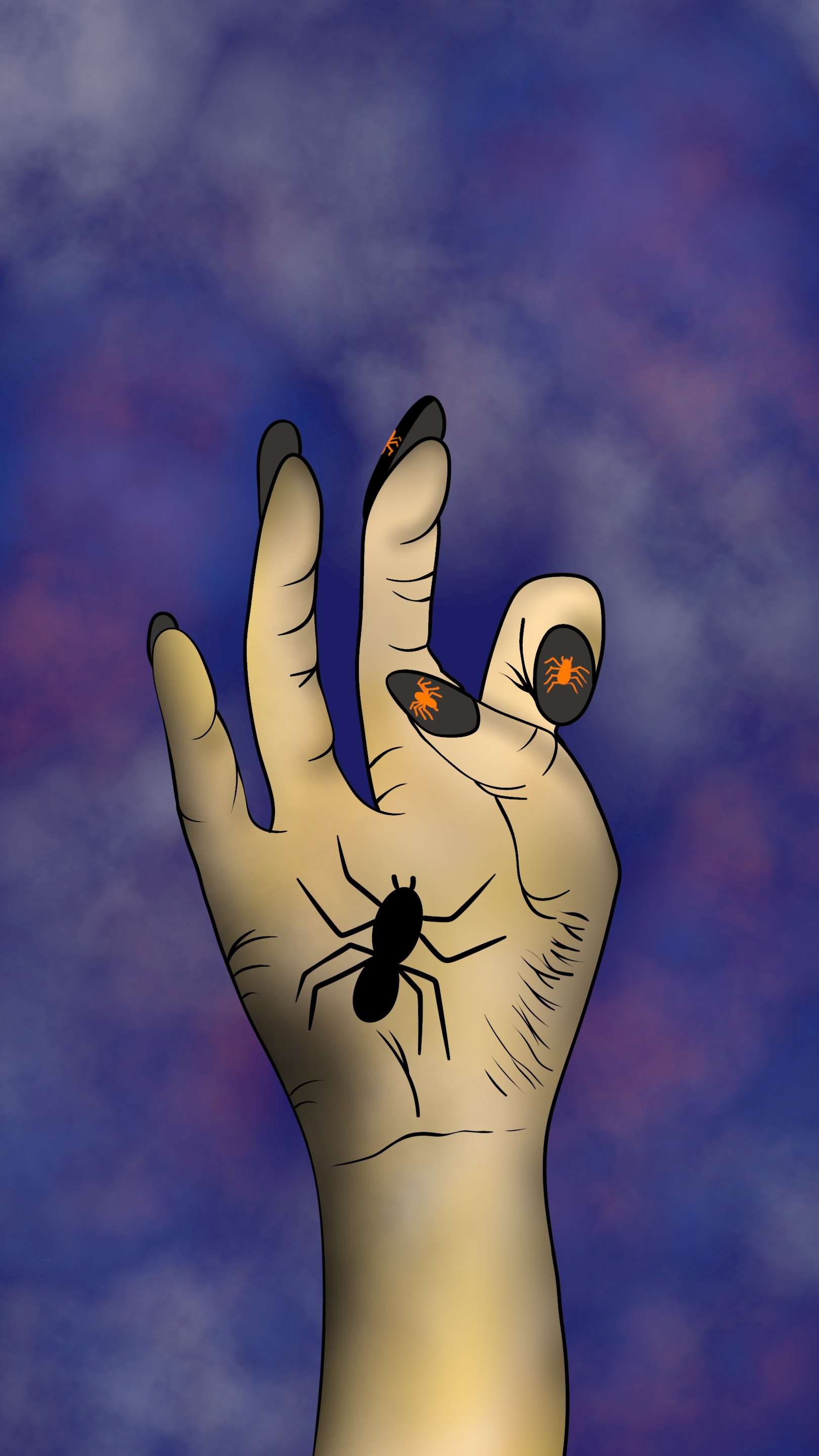 Monster spider by JORSART
