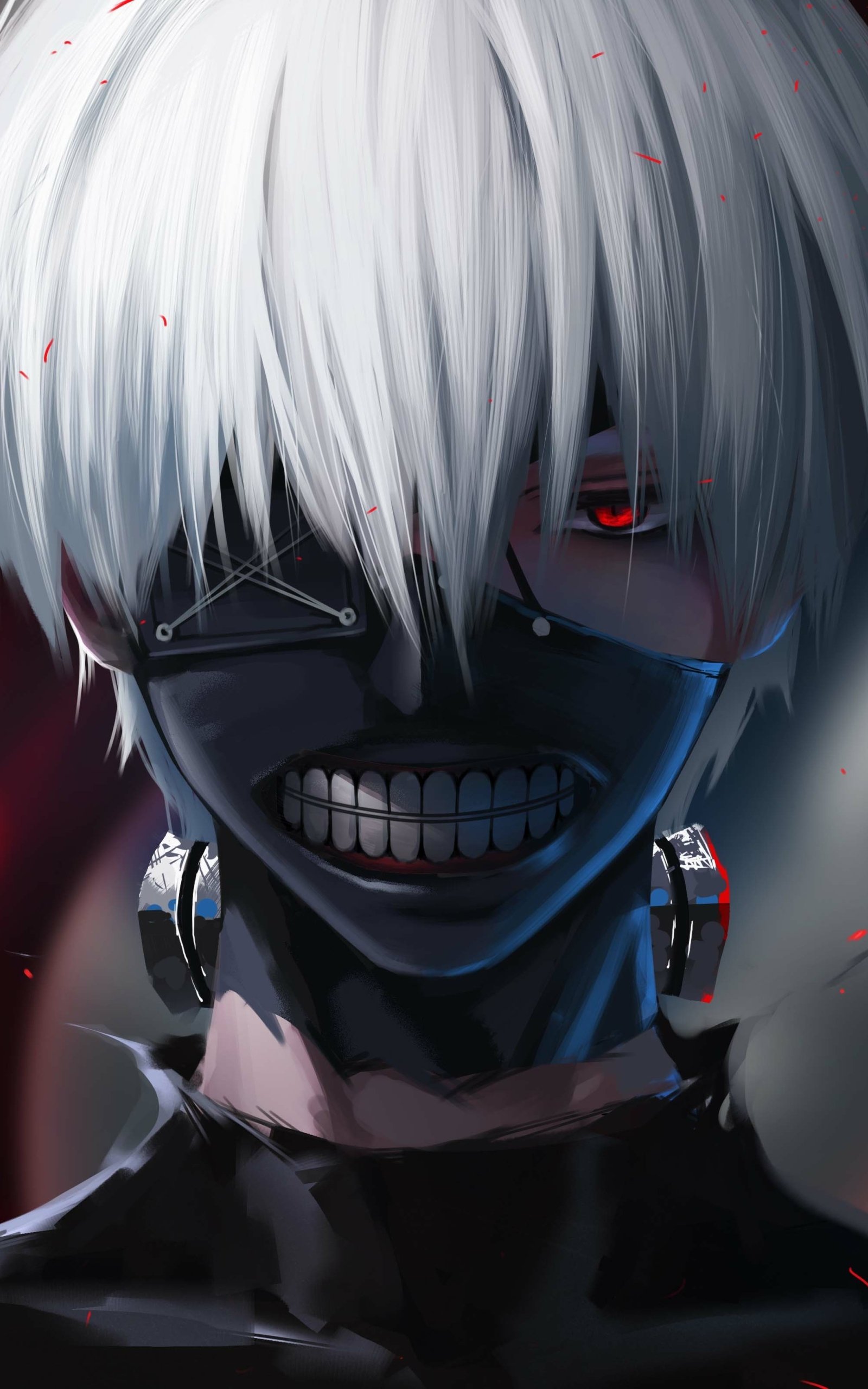 Download Ken Kaneki Anime Tokyo Ghoul Phone Wallpaper by 帝寒 - Mobile Abyss