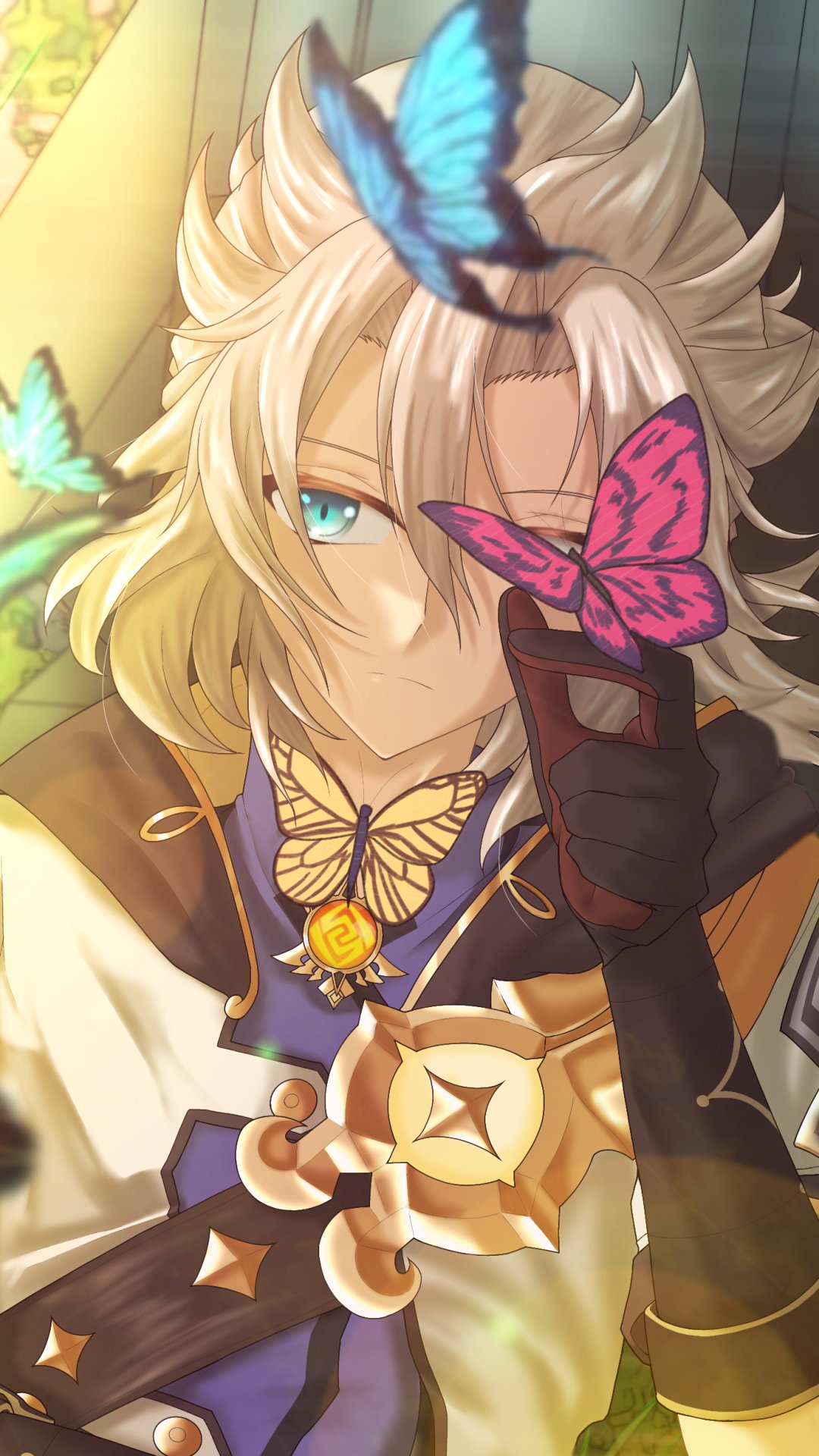 Download Albedo (Genshin Impact) Video Game Genshin Impact Phone Wallpaper