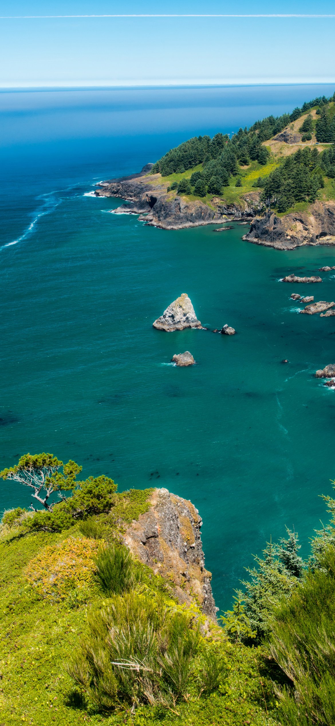 Download Nature Coastline Phone Wallpaper