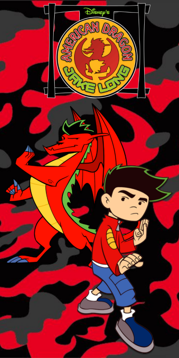  American Dragon: Jake Long Phone Wallpaper by thekingblader995