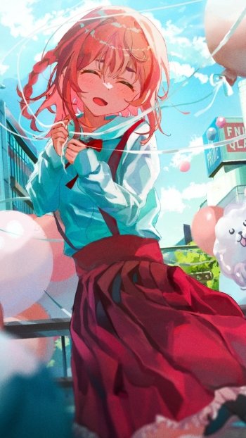 Anime Rent-A-Girlfriend Phone Wallpaper