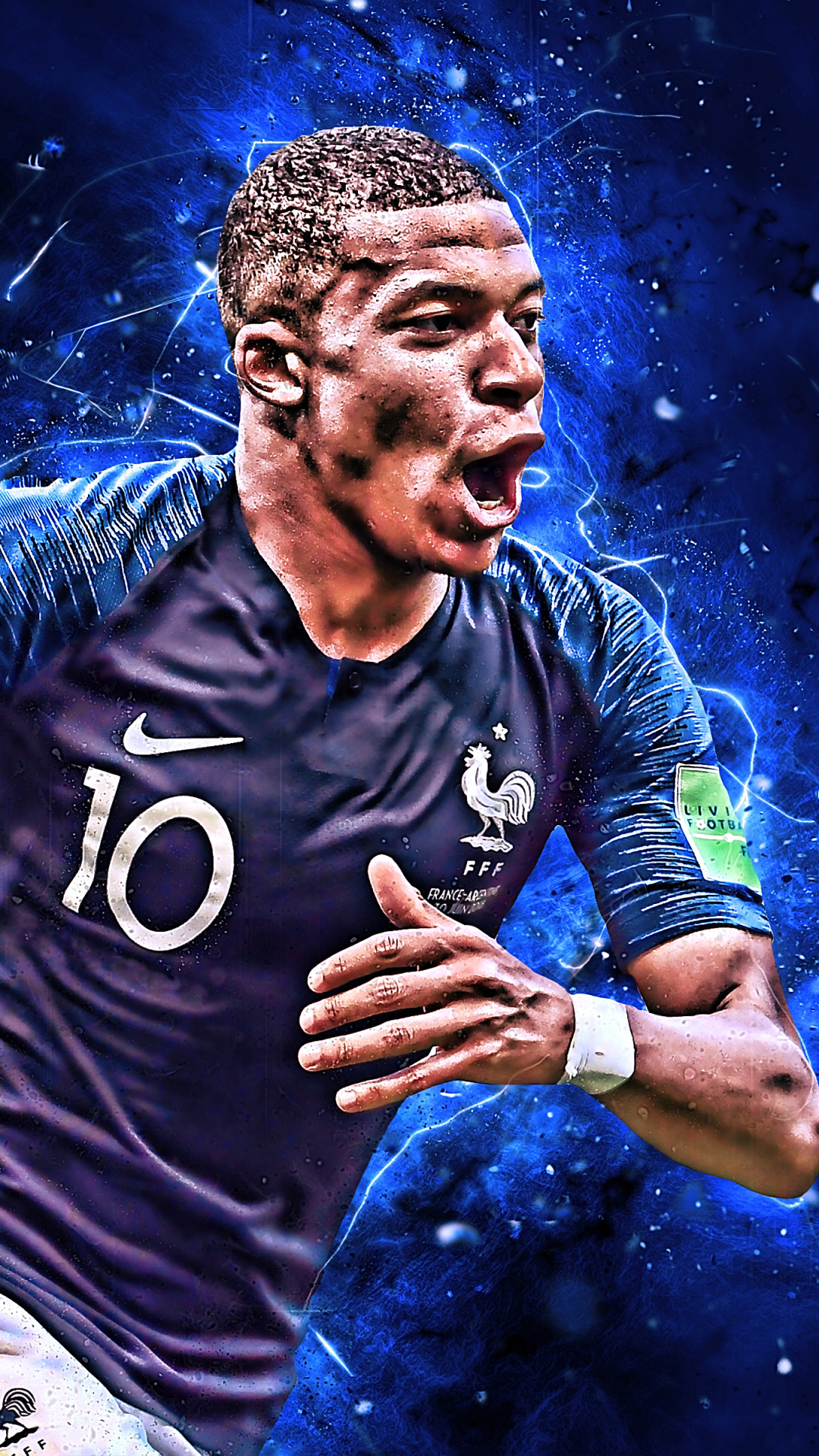 Kylian Mbappe  France Wallpaper by Achu17 on DeviantArt altimage   Soccer players Kylian mbappé France national team
