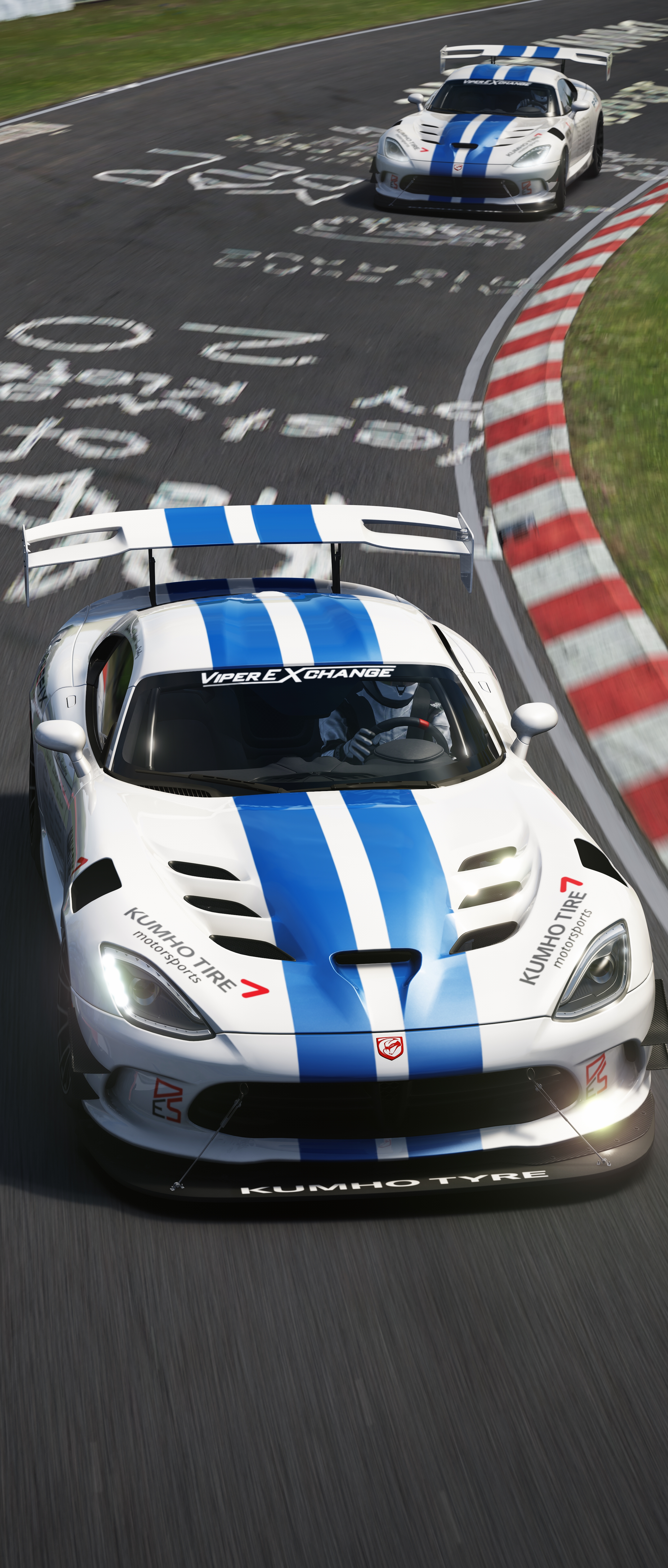 Dodge SRT Viper In Nurburgring Nordschleife Récord Wallpaper by Gt33