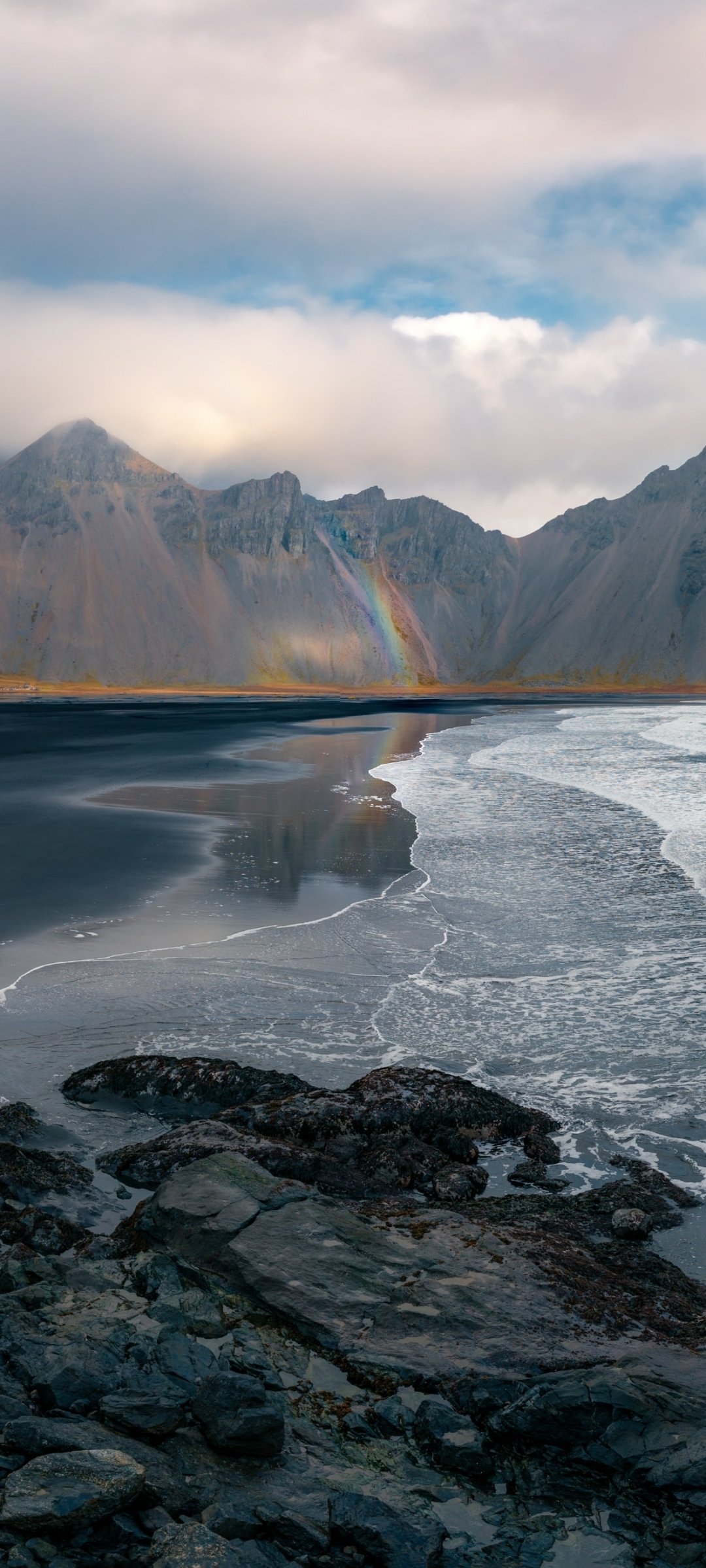 Download Nature Vestrahorn Phone Wallpaper