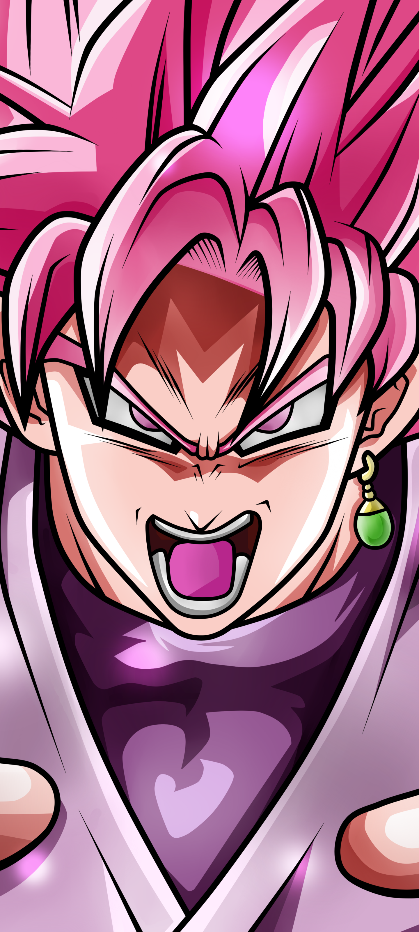 Download Black Goku Anime Dragon Ball Super Phone Wallpaper