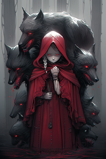  Red little riding hood
