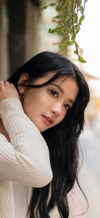 woman asian Phone Wallpaper
