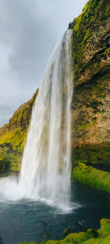 nature Seljalandsfoss Phone Wallpaper