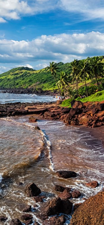  Anjuna Beach, Goa, India by Dmitry Rukhlenko