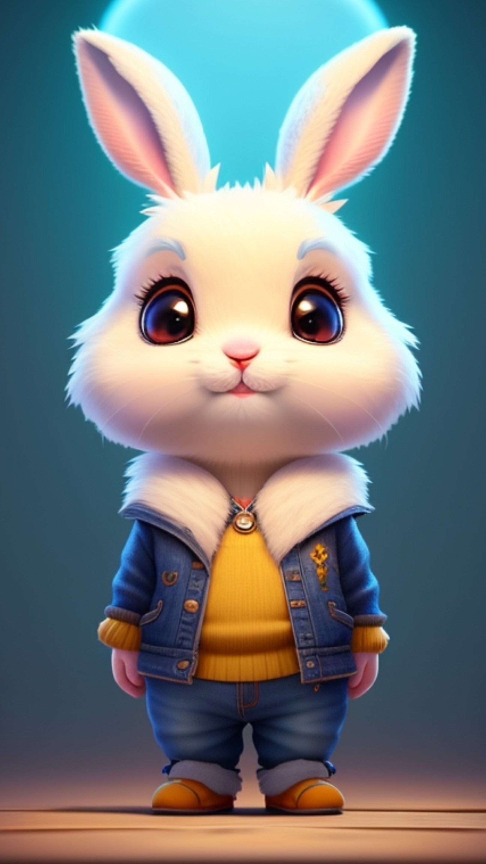 Rabbit cute by JORSART