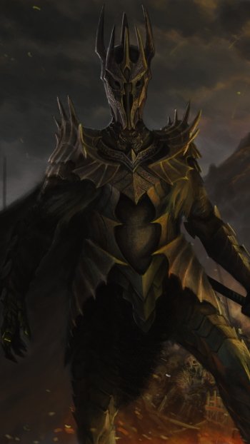 dark warrior Phone Wallpaper