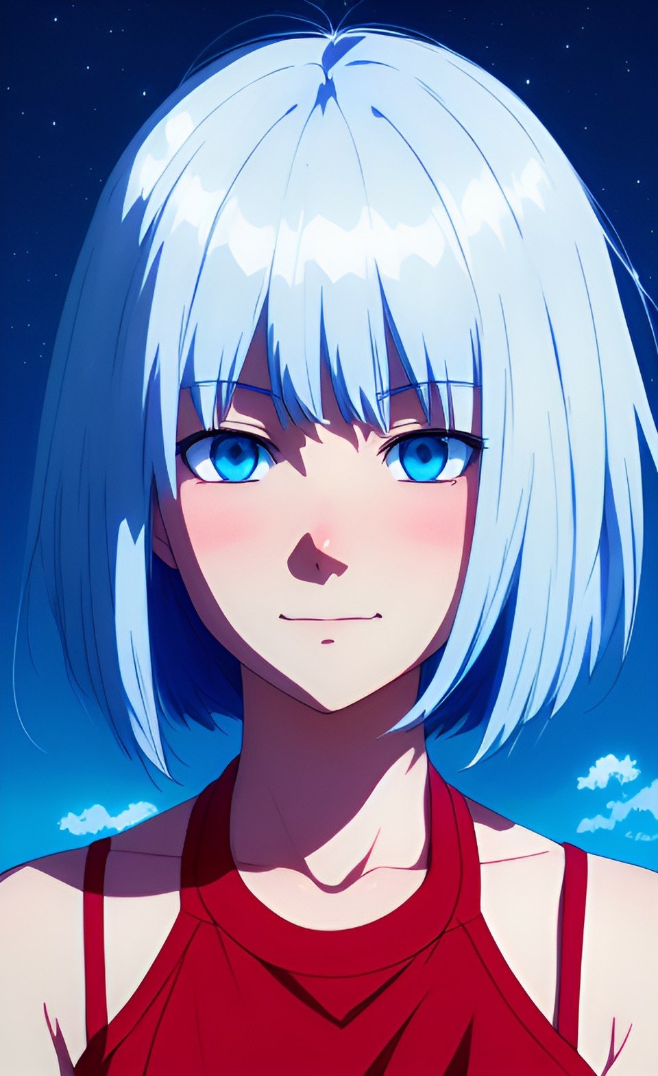 Cute Anime Girl by drawingkhaganate01