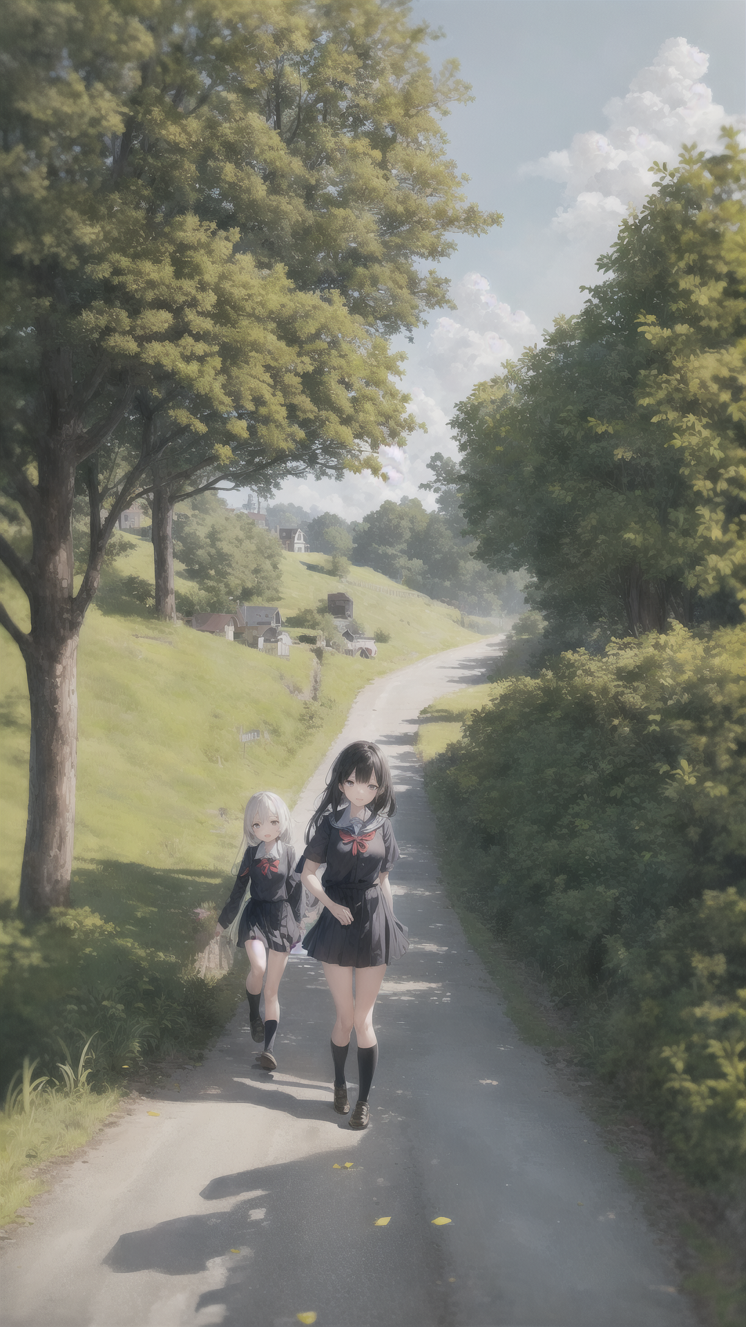 Download School Uniform Phone Wallpaper by manimen