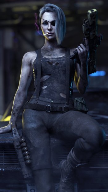 video game Cyberpunk 2077 Phone Wallpaper