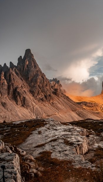nature Tre Cime di Lavaredo Phone Wallpaper