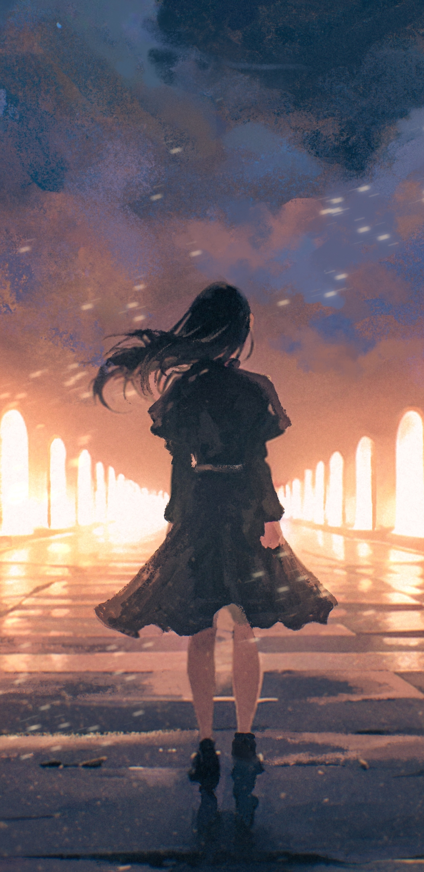 Anime Girl Phone Wallpaper
