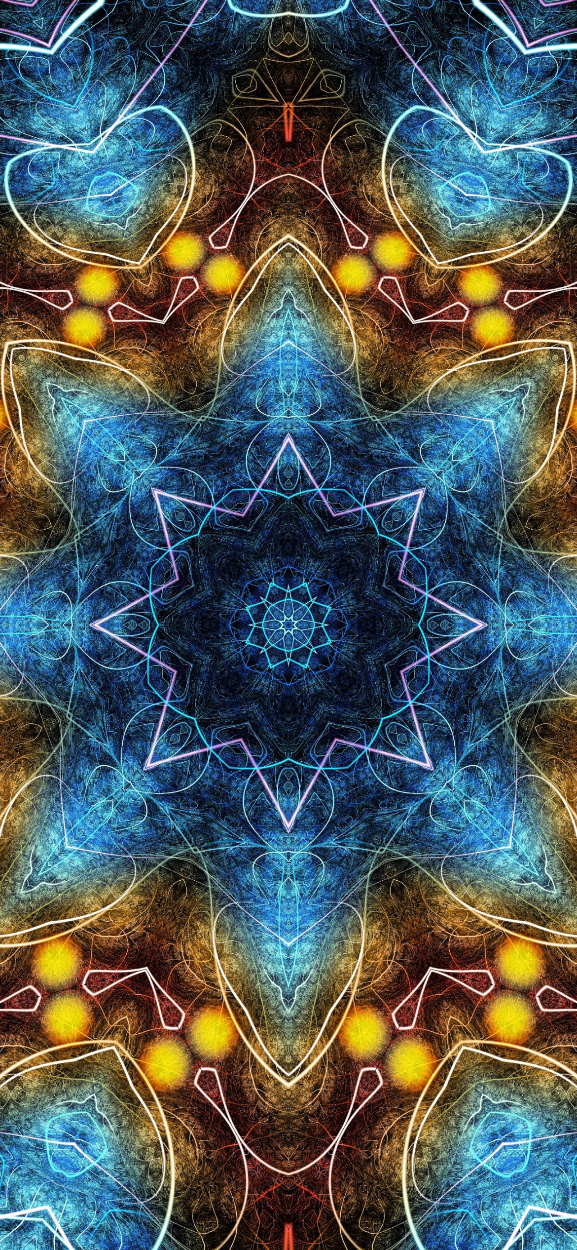 Kaleidoscopic Symmetry Art