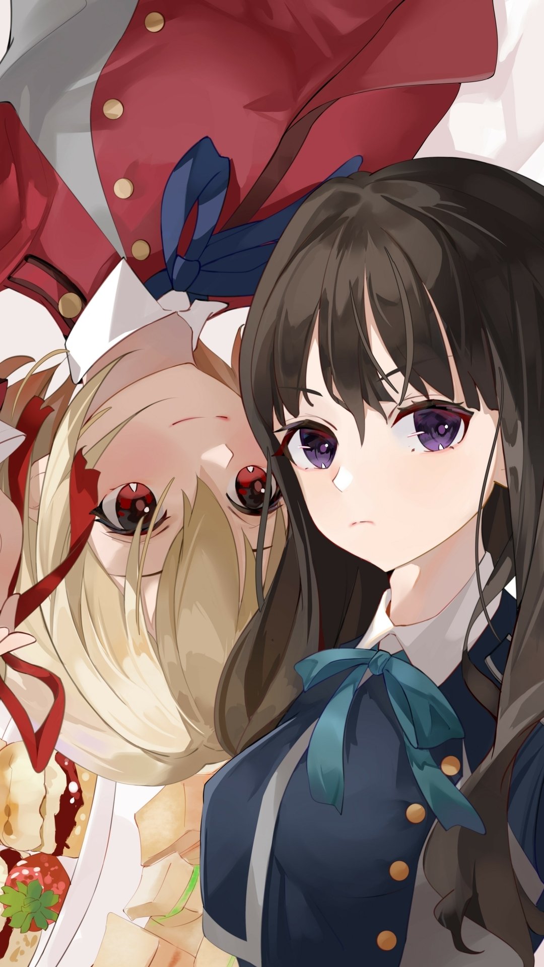 Download Anime Lycoris Recoil Phone Wallpaper