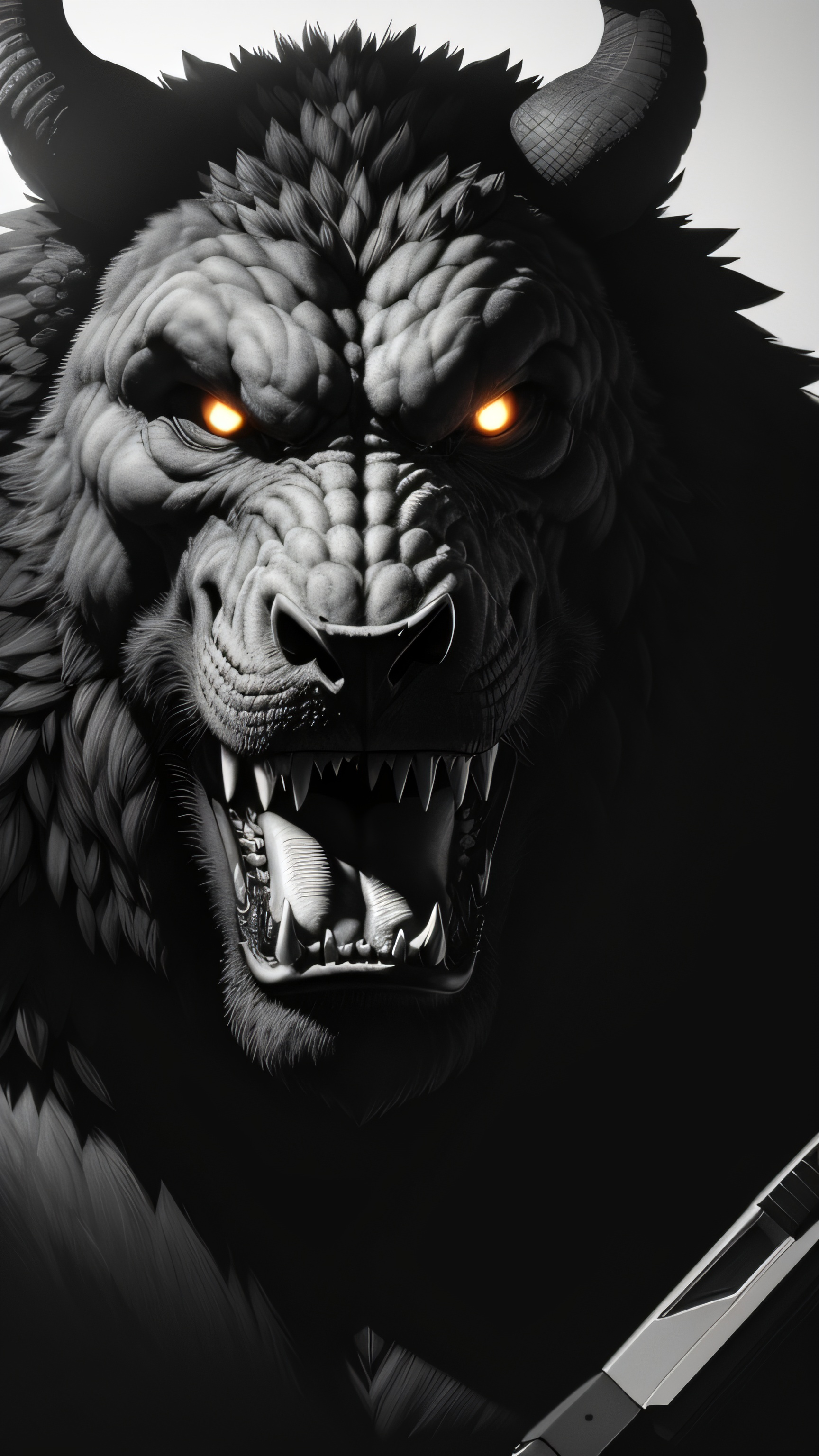 Lion beast by DAMI