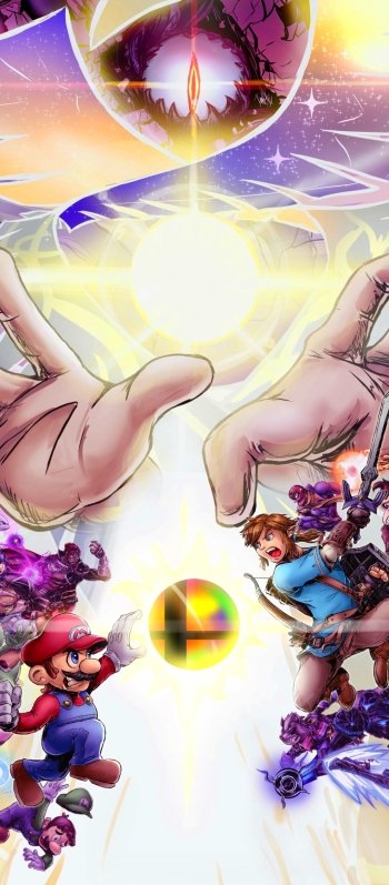 video game Super Smash Bros. Ultimate Phone Wallpaper