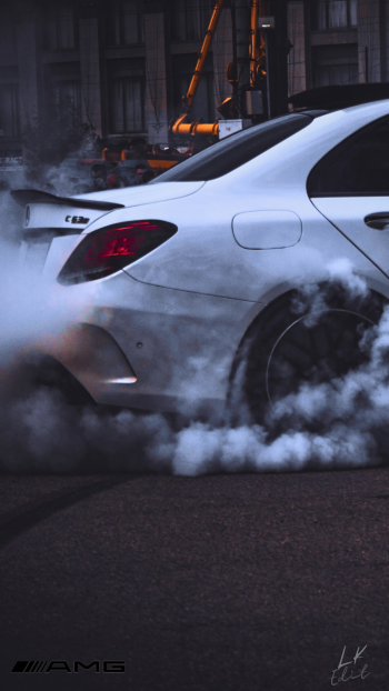  Mercedes Amg Burning