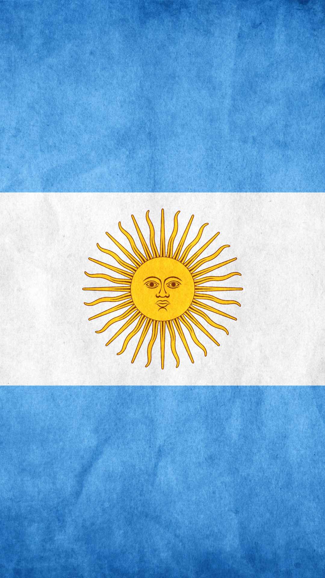 Flag Of Argentina Phone Wallpaper