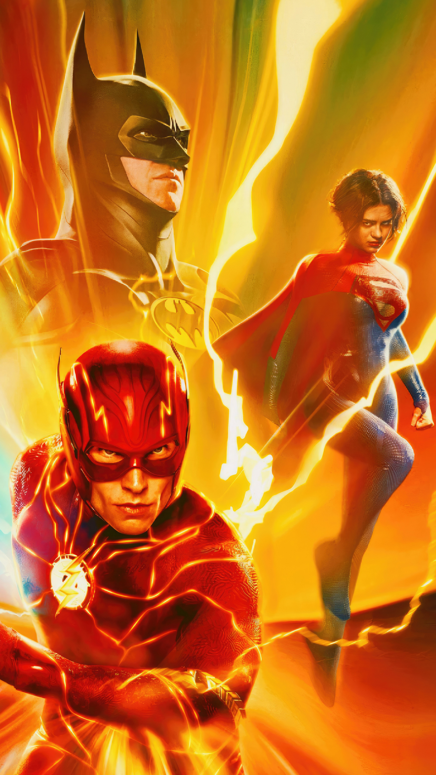 The Flash (2023) Phone Wallpaper
