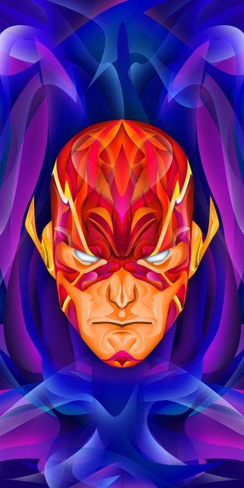 Comic Flash Phone Wallpaper