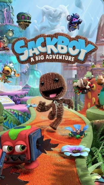 video game Sackboy: A Big Adventure Phone Wallpaper