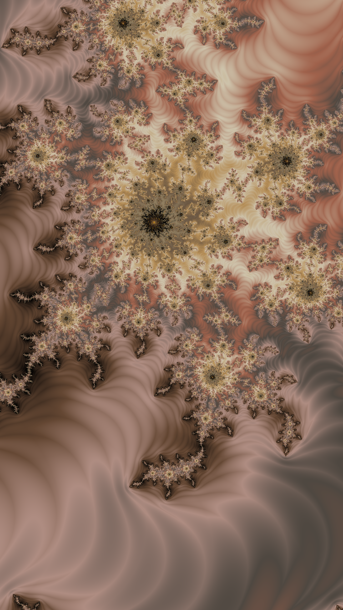 Vertical Fractal Background for Smartphone - Sand by Dr-Pen