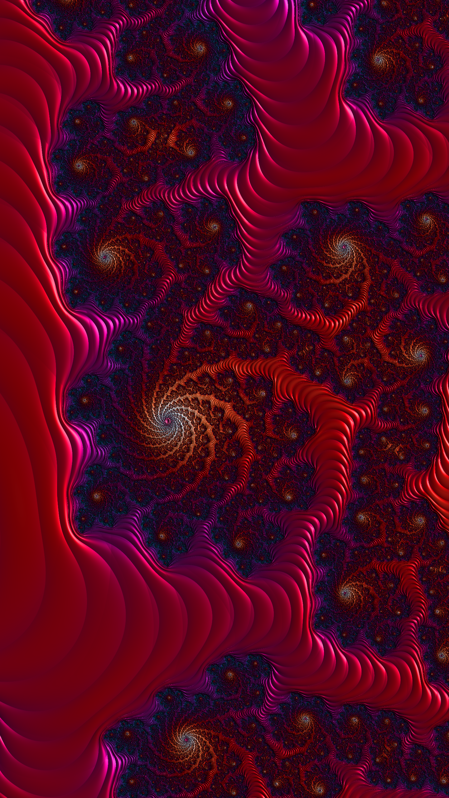 Vertical Fractal Background for Smartphone by Dr-Pen