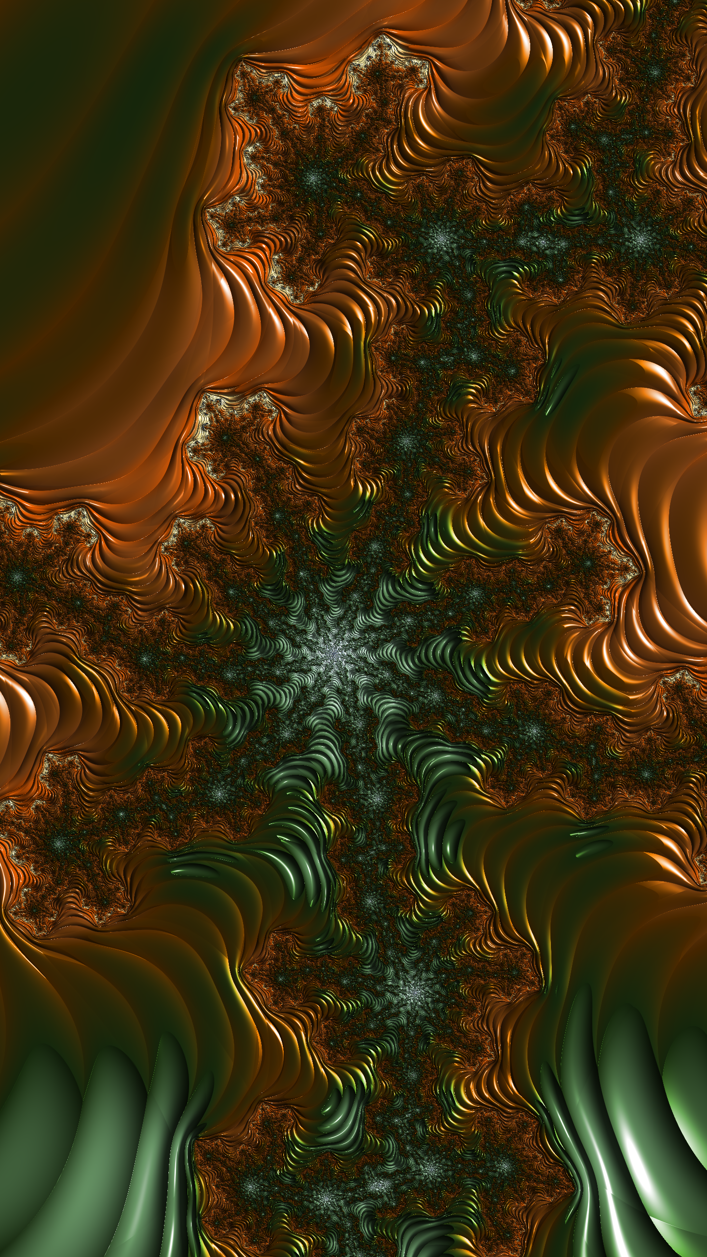 Vertical Fractal Background for Smartphone by Dr-Pen