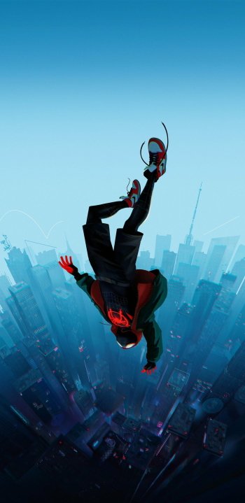 Miles Morales Comic spider man Phone Wallpaper