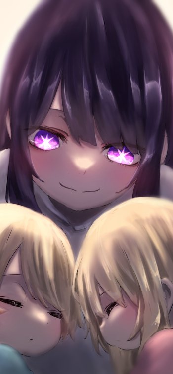 Anime Oshi no Ko Phone Wallpaper