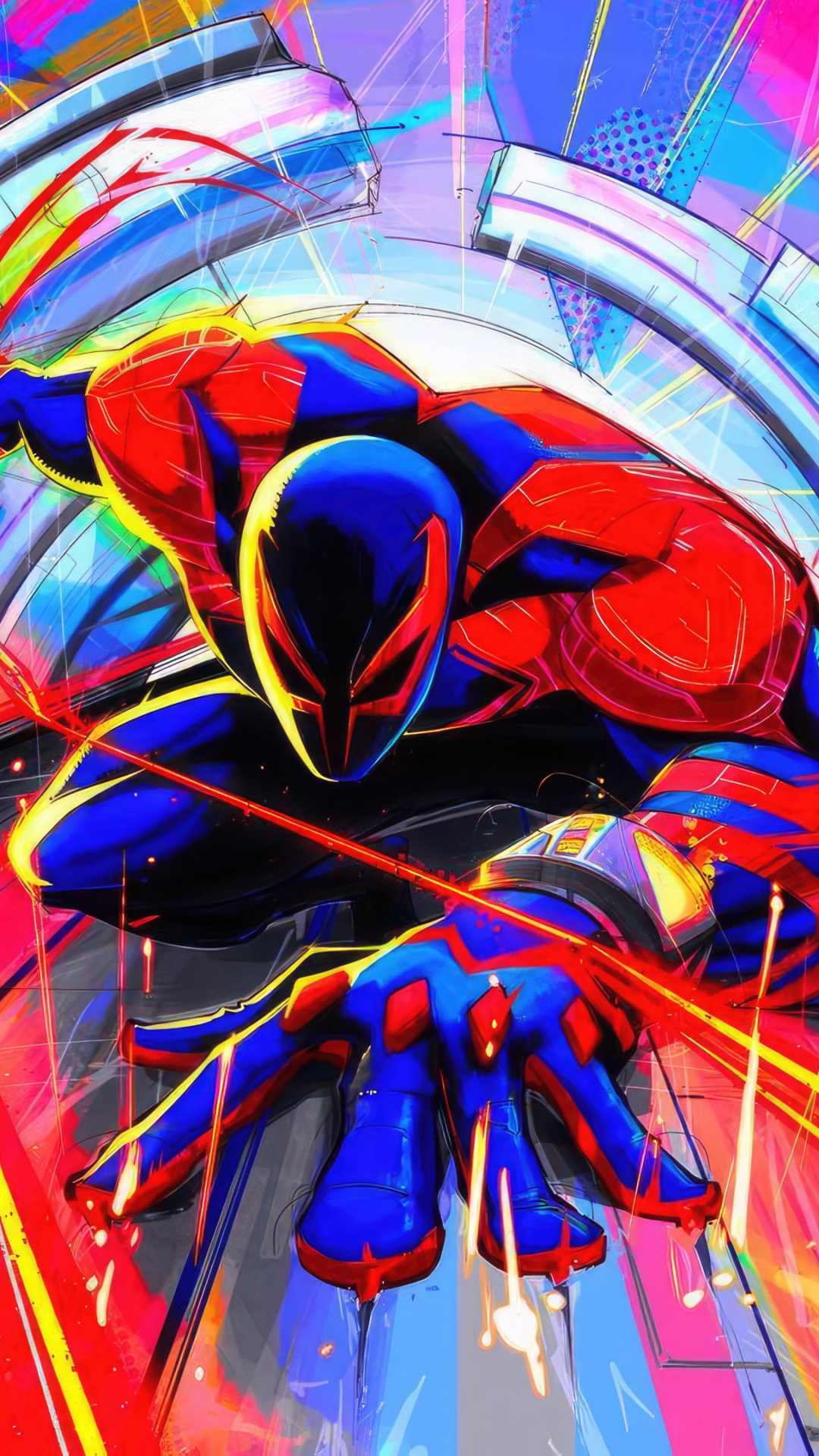 Spiderman Across The Spider Verse IPhone Wallpaper HD - IPhone