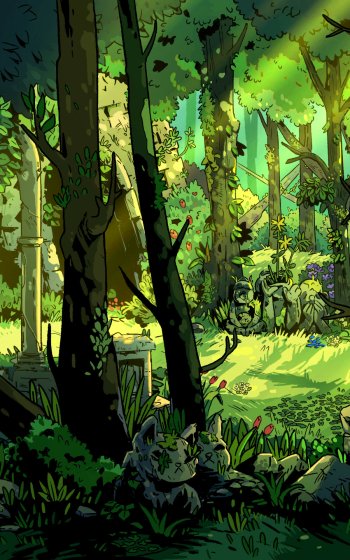 fantasy forest Phone Wallpaper
